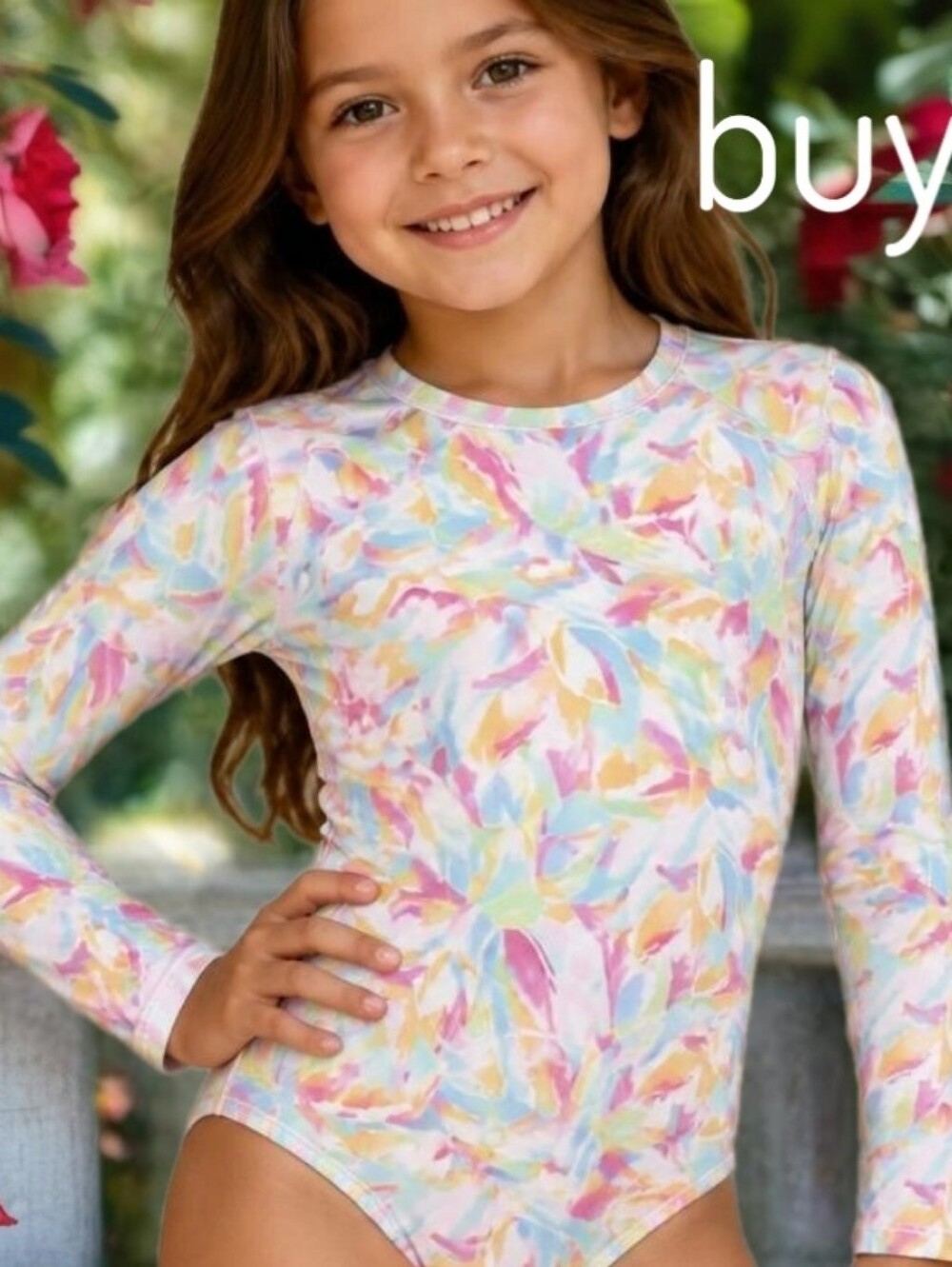 As seen on Shark Tank swim zip surf suit Girls 12-14